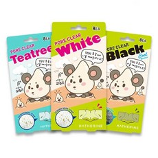 [해서린] 포어 클리어 코팩 32매 (화이트/블랙/티트리), 없음, 화이트16매+블랙16매(EH019A)(EH163A)(Z812G)