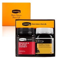 [본사직영] 콤비타 마누카꿀&야생화꿀 선물세트, 2개입, 500g