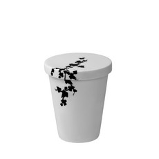 [만세스]블랙 아이비 라운드 컵, 1개
