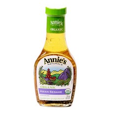 Annies Naturals 오가닉 아시안 세서미 드레싱, 236ml, 1개