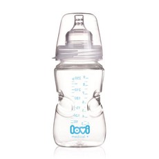 러비 메디칼 젖병 유꼭지, 신생아용, 투명, 1개, 250ml