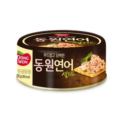 동원 샐러드 연어통조림, 100g, 3개