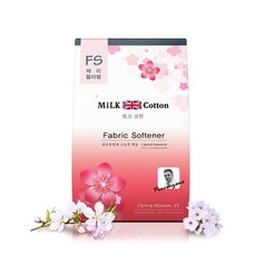 밀크코튼 캡슐형 체리블라썸 섬유유연제, 50g, 5개입
