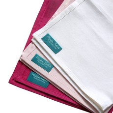 MAISONTEXTILE 粉色系餐巾6入組, 粉色, 6條