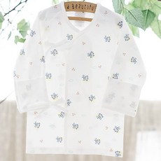 난쟁이똥자루 신생아용 체리몽 배냇저고리, 1개