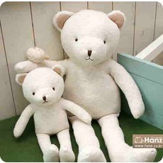 핸즈 웅이인형 DIY 곰돌이 밀크 + 핑크 롱T셔츠 L, 1개