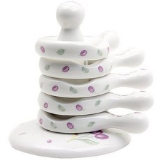 코렐수저받침대