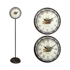 행복한마을스탠드양면시계