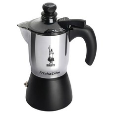 BIALeTTI 比亞樂堤 3 杯Mocha Crema 濃縮咖啡機, Mocha Crema Espresso 咖啡機 3 杯 (黑色)