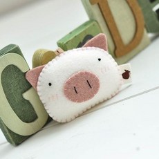 NANDDONG DIY針織小動物吊飾, 2個