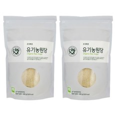 초록마을 유기농원당 건강식품, 480g, 2개