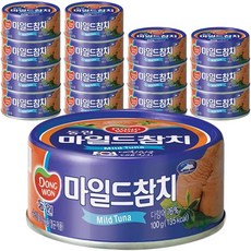 동원 마일드 참치, 100g, 15개