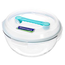 글라스락 수박 보관 유리용기, 4000ml, 1개