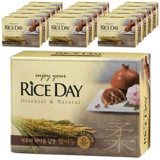 천연쌀겨물비누