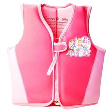 시크릿쥬쥬 아동용 네오플랜 수영보조복 20kg, 1개
