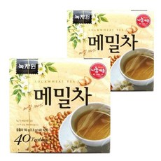 녹차원 메밀차, 60g, 2개, 티백
