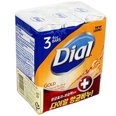 다이알 골드 비누 3p, 113g, 3개