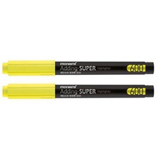 [Monami]-Eding Super Highlighter 600, 24個, (黃色：新)