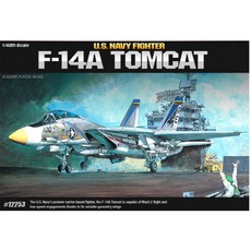 Academy Science 1/48 美國海軍戰鬥機 F-14A 12253 塑料模型塑料模型玩具玩具拼裝玩具 Kidult
