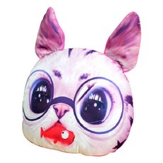 고양이얼굴쿠션