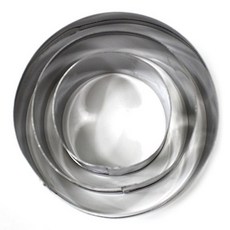 이홈베이킹 원형 쿠키커터세트, 1세트, 3p (소 1p, 중 1p, 대 1p)