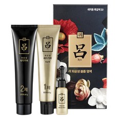 려 화윤생 새치커버크림 볼륨염색, 3.0 흑갈색, 1개
