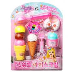 시크릿쥬쥬 스위트 아이스크림 소꿉놀이, 혼합 색상, 1개