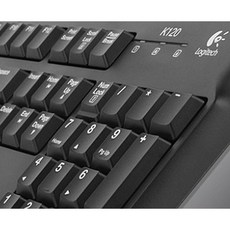 로지텍 USB 유선 일반형 키보드, K120