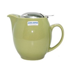 zero JAPAN 1人瓷茶壺350cc, 綠色, 350毫升