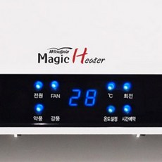 윈드피아 벽걸이 콤비 온풍기, WP-1505, 화이트