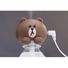 라인프렌즈 브라운 USB 가습기, AIR-LF-H-001