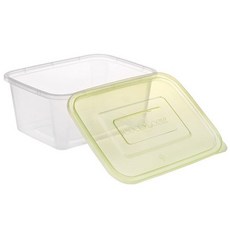 쿡앤락 밀폐 사각용기 1.5L 10p 세트, 1개, 밀폐용기 10p
