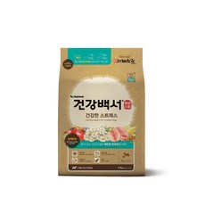 카길 건강백서 전연령 생선 건강한 스트레스 반려견 사료, 3.9kg, 1개