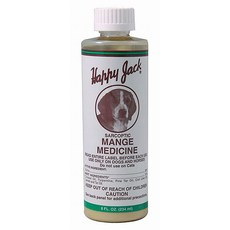 Happy Jack 사르콥틱 메인지 흡윤개선 치료제 강아지용 & 말용, 234ml, 1개