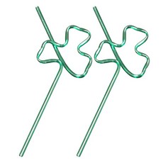 셰프크래프트 세인트 패트릭스 빨대, 1개, 2개