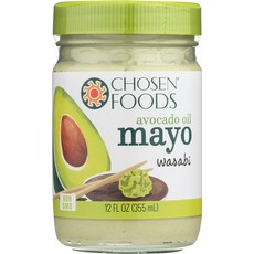 초슨푸즈 아보카도 오일 마요, Wasabi, 355ml, 1개