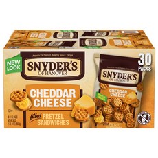 스나이더스 프레첼 샌드위치 체다 치즈 30개입, 850.5g, 1개