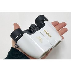 사츠 미니 망원경 8X21 화이트 + 전용가방 + 넥스트랩 세트, 13mm - 이미지 8