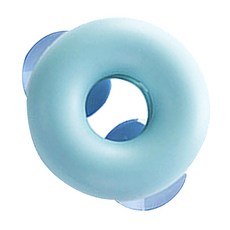 젊은이마켓 도넛 칫솔 거치대, 블루, 1개