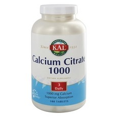 Kal 칼슘 시트레이트 1000 타블렛 180정 1개