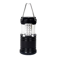 로티캠프 30LED 슬라이드 랜턴 블랙, 1개