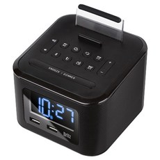 브리츠 라디오 알람시계 블루투스 스피커, BA-C15, 혼합색상