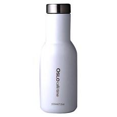오슬로 핀 텀블러, 화이트, 350ml