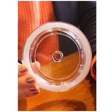 티스카페 더블 아이스 텀블러, 입싹타임 (화이트로고), 530ml, 1개