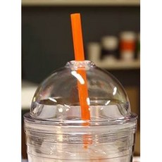 티스카페 더블 아이스 텀블러, 입싹타임 (화이트로고), 530ml, 1개