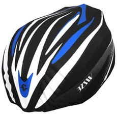 雨天用自行車安全帽 XCD4001B, 藍色, 1個