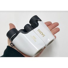 사츠 미니망원경 8배율 8X21 화이트 + 전용 가방, 21mm - 이미지 5