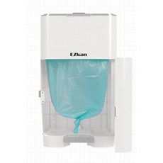 이지캔 기저귀 쓰레기통 EZ-270 + EZ-280R 리필1롤, 화이트, 27L