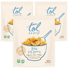 톨스토리 유기농 콘프레이크, 600g, 3개