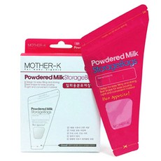 마더케이 일회용 분유저장팩 240ml, 90개입, 1개